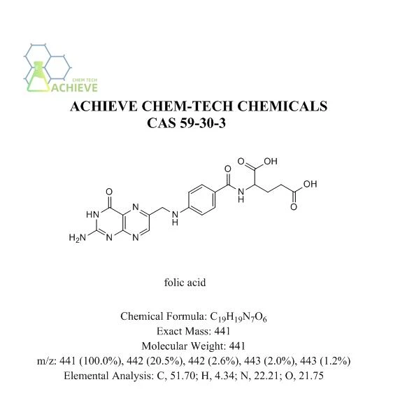 Powdr asid ffolig Cas 59-30-3
