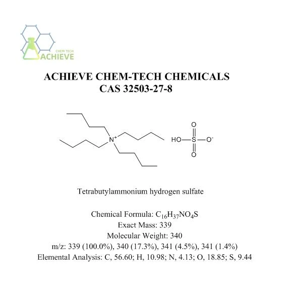 Tetrabutylammonium hydrogen sylffad CAS 32503-27-8