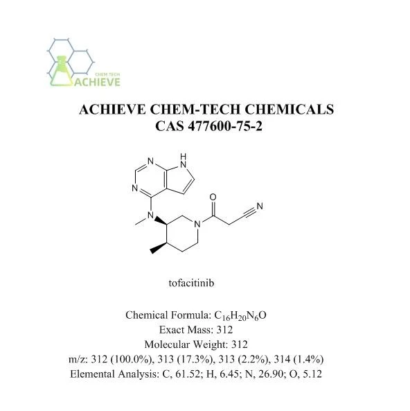 Tofacitinib Powder CAS 477600-75-2