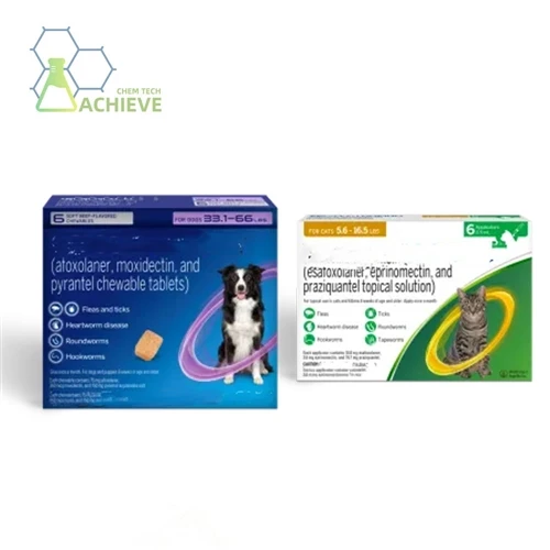 Tabledi Chewable Afoxolaner A Milbemycin Oxime Ar gyfer Atal Llyngyr y Galon